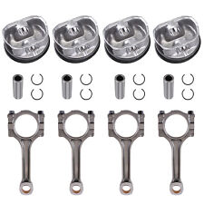 New Pistons Rings Connecting Rod Kit For Buick Chevrolet Gmc Saturn 2.4l Usa