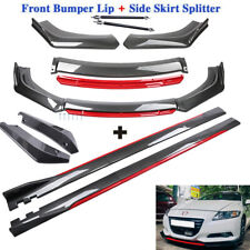For Honda Cr-z Front Bumper Lip Spoiler 78.7 Side Skirt Rear Lip Carbon Fiber