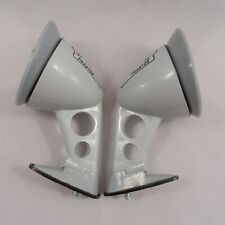 Universal Fit Racing Mirrors New Jdm Style Black Fender Mount Side Mirrors Pair