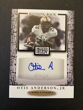 Otis Anderson Jr .. Rookie Auto .. Ucf Los Angeles Rams ..2021 Sage Card A143