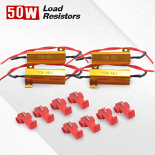 4x Load Resistors 50w Decoder Fix Hyper Flasher Turn Signal Blinker