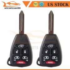 2 For Dodge Grand Caravan 2004 2005 2006 2007 Key Entry Remote Fob 6 Buttons