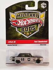 Hot Wheels Ford Thunderbolt 2009 Military Rods Rare Vhtf