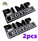 2pcs 3d Pimp Edition Emblem Badges Fit Chevy Honda Toyota Ford Car Truck Us