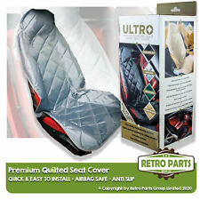 Premium Quality Diamond Quilted Front Seat Cover For Austin-healey Steel Grey