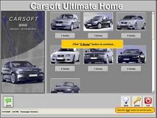 Bmw Diagnostic Software Carsoft Oem V12 For All 1988 - 2008 Bmw Mini Vehicles