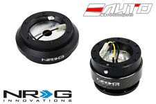 Nrg Steering Wheel Short Hub Srk-190h Black Gen2 Quick Release W Carbon Ring