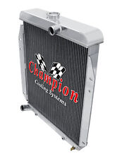 Wr Champion 3 Row All Aluminum Radiator For 1964 - 1970 Dodge A100 V8 Engine