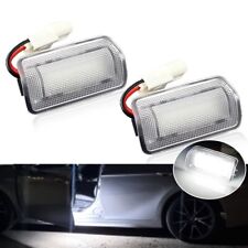 2x White Led Courtesy Side Door Interior Light For Lexus Ct Es Gs Ls Rx Lx Is F