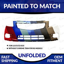 New Paint To Match Unfolded Front Bumper For 2011 2012 2013 2014 Chevrolet Cruze