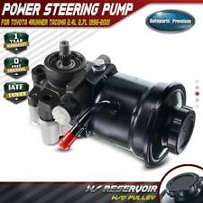 Power Steering Pump W Reservoir For Toyota 4runner 96-00 Tacoma 96-01 2.4 2.7l