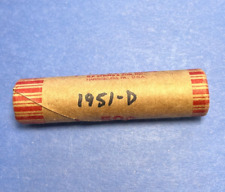 1951-d Lincoln Wheat Cents Roll Choice To Gem Buy It Now