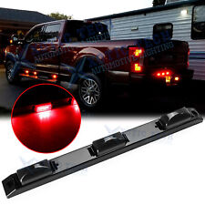 17 Smoked Black Led Rear Truck Bed Mounted Center Tailgate Running Light Bar 1x