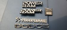 1985 Dodge Truck Power Wagon Prospector Emblems Original Used Oem