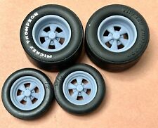 Resin 1715 Scale Inch Cragar Ss Drag Wheels With Cheater Slicks 124
