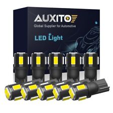 Auxito T10 Led License Plate Light Bulbs Super Bright 6000k White 168 2825 194