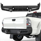 Oedro Textured Rear Bumper For 2005-2015 Toyota Tacoma W License Plate Hole