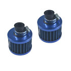 12mm Cold Air Intake Filter Turbo Vent Crankcase Car Breather Valve Cover Blue