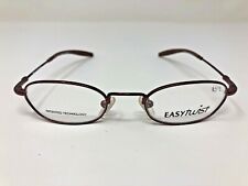 Easytwist Et718 35 Eyeglasses Frame 42-18-125 Burgundy Metalplastic Kids Va09