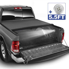 Truck Tonneau Cover For 2004-15 Nissan Titan 5.5 Short Bed Soft Roll Up Lamp