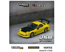 Tarmac Works Mazda Rx-7 Fd3s Vertexx Yellow Global64 164