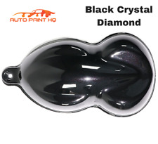 Black Crystal Diamond Basecoat With Reducer Quart Basecoat Only Auto Paint Kit