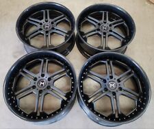 Custom Forged Wheels Rims 22 Inch 6x139.7 6x5.5 Carbon Fiber Lip Silverado 1500