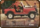 1981 Jeep Cj Renegade 4x4 Suv Truck Vintage-look Decorative Replica Metal Sign