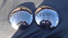 2 Vintage Chrysler Hubcaps Airflow 8 12 Inches