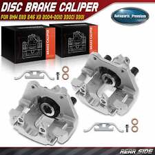 2x Rear Disc Brake Calipers W Bracket For Bmw E83 X3 2004-2010 E46 330ci 330i