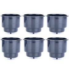 6pcs Recessed Drop In Plastic Cup Drink Can Holder W Drain For Boat Car Marine