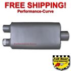 2 Chamber Performance Exhaust Muffler Full Boar Dual 2.25 In - 3 Out - Fb4553