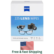 Zeiss Lens Wipes Pre-moistened Eye Glass Cleaner Wipes 225 Count..