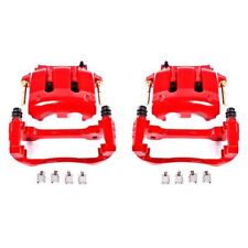 Powerstop For 05-14 Ford Mustang Front Red Calipers Wbrackets - Pair