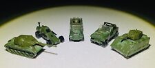 Hot Wheels Mattel 1985 Action Command Diecast Military Vehicle Set Lot Of 5