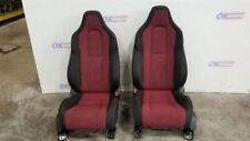 23 2023 Honda Civic Si Oem Front Seat Set Recaro Style Black And Red Manual