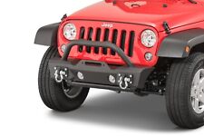 Tactik Stubby Front Bumper With Hoop For 07-18 Jeep Wrangler Jk