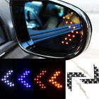 2 Auto Car Side Rear View Mirror 14smd Led Lamp Turn Signal Lights Accessories