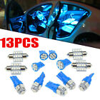 13x Auto Car Interior Led Lights Dome License Plate Lamp 12v Kit Accessories 8k