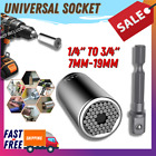 Enchufe Universal 14-34 7mm-19mm Super Socket Multi Shape Functional Magic Gri