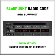 Blaupunkt Radio Codes Unlock Stereo Fits Cars Ford Lancia Bmw Opel 5 Pin Service