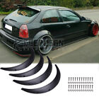 For Honda Civic Hatchback Fender Flares Wide Body Kit Extra Wheel Cover Protect