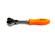 Snap On Tools New Fhcnfd72o Orange Compact 38dr Round Head Swivel Head Ratchet