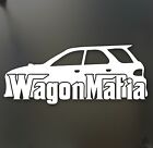 Wagon Mafia Lowered Sticker For Subaru Wrx Sti Legacy Low Stance Window Decal