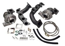 For Coyote Ford Mustang 2011 5.0 Twin Turbo Charger Kit Cast Manifolds Full T4