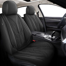 Car 5-seat Covers Pu Leather Frontrear Cushion For Mazda 6 2010-2021 Grayblack