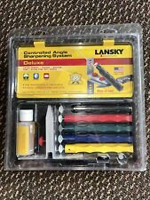Lansky Sharpeners Lkclx Deluxe Knife Sharpening System Kit - Free Shipping