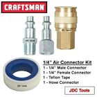 Craftsman 4 Pc Air Tool Accessory Connector Set - New