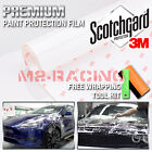 3m Scotchgard Hood Bumper Paint Protection Clear Bra Film Vinyl Wrap Decal 12