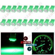 20pcs Green Led Bulbs T10 W5w 194 Instrument Panel Clsuter Dash Light For Ford